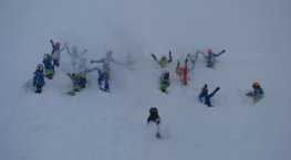 Předžáci a přípravka na Stubaiském ledovci 2014