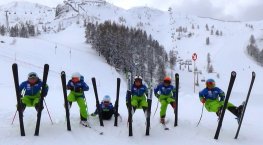 Předžáci ve Ski Amade